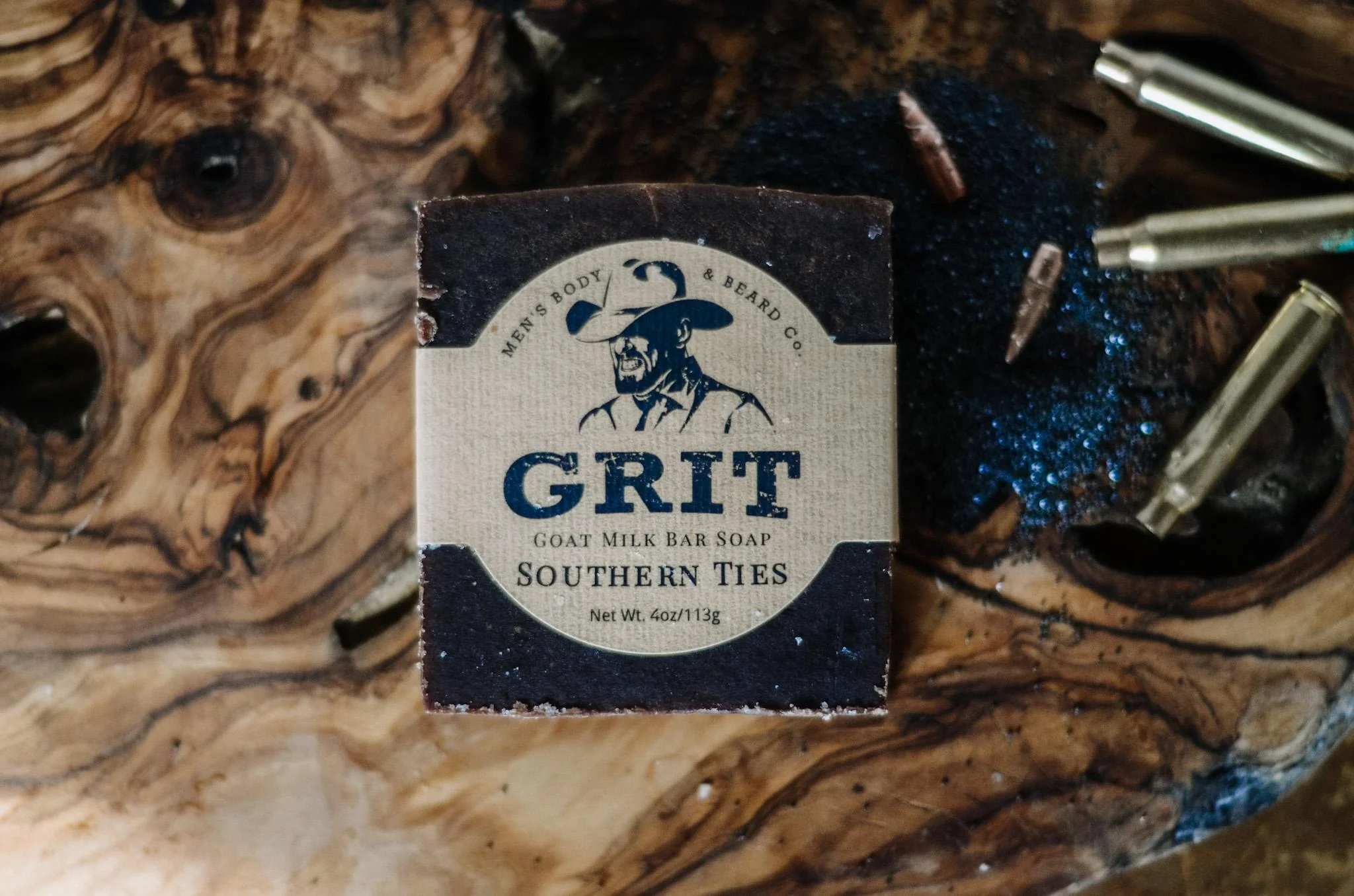 FF Grit Manly Man Goat Soap-Beauty & Bath-Podos Boutique, a Women's Fashion Boutique Located in Calera, AL