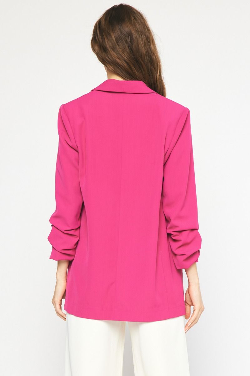 Enter With A Statement Blazer-Jackets-Podos Boutique, a Women's Fashion Boutique Located in Calera, AL
