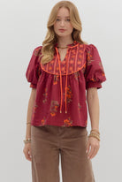 A Step Forward Top-Fashion Tops-Podos Boutique, a Women's Fashion Boutique Located in Calera, AL