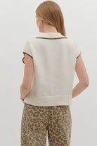 The Cream On Top Top-Fashion Tops-Podos Boutique, a Women's Fashion Boutique Located in Calera, AL