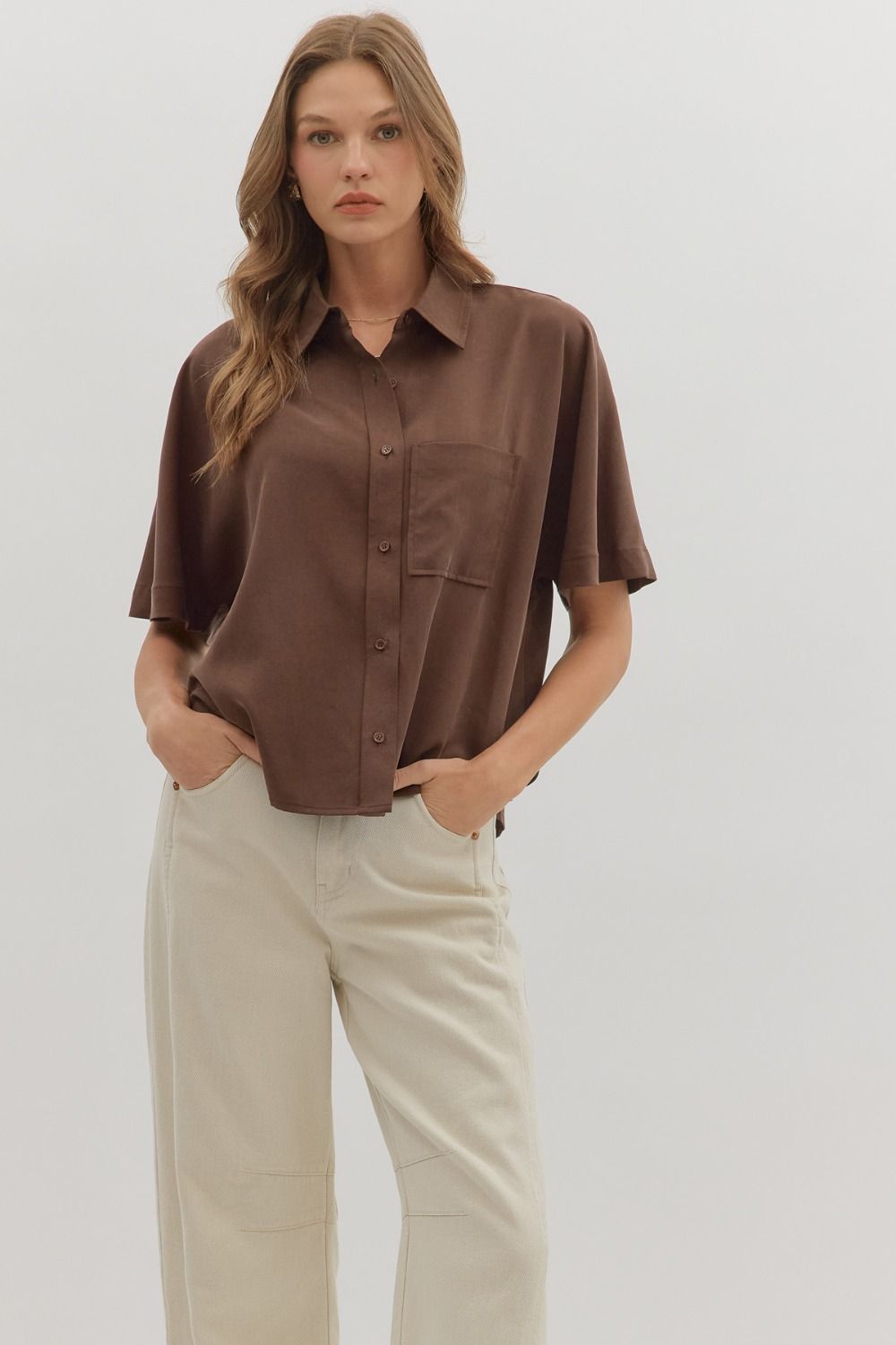Walk Me Home Top-Fashion Tops-Podos Boutique, a Women's Fashion Boutique Located in Calera, AL