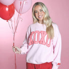 LuLu Mac Valentine Sweatshirt-Sweatshirts-Podos Boutique, a Women's Fashion Boutique Located in Calera, AL