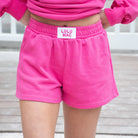 Lulu Mac Terry Cloth Shorts-Shorts-Podos Boutique, a Women's Fashion Boutique Located in Calera, AL