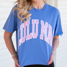 Lulu Mac Polka Dot Tee-Graphic Tees-Podos Boutique, a Women's Fashion Boutique Located in Calera, AL