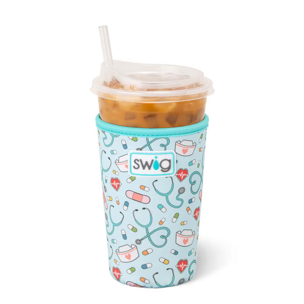 Swig Iced Coolie Medium 22-28oz-Drinkware-Podos Boutique, a Women's Fashion Boutique Located in Calera, AL