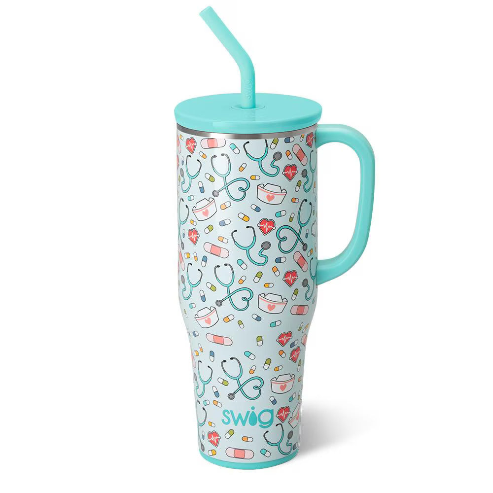 Swig - 40oz Mega Mug-Drinkware-Podos Boutique, a Women's Fashion Boutique Located in Calera, AL