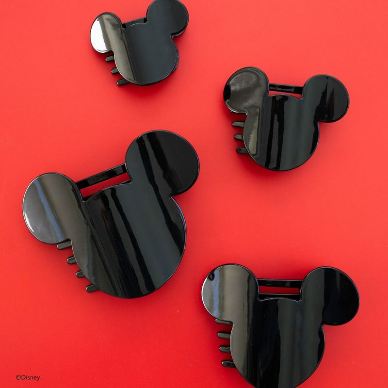 Disney: Mickey and Minnie Shaped Flat Hair Clip-Hair Accessories-Podos Boutique, a Women's Fashion Boutique Located in Calera, AL