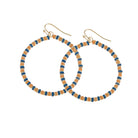 AC's Circle Earrings-Earrings-Podos Boutique, a Women's Fashion Boutique Located in Calera, AL