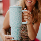 Katydid Tumbler Cup with Handle-Drinkware-Podos Boutique, a Women's Fashion Boutique Located in Calera, AL