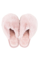 Katydid Faux Fur Slippers-Lounge Wear-Podos Boutique, a Women's Fashion Boutique Located in Calera, AL