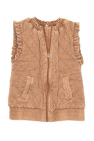 Katydid Quilted Vest-Vests-Podos Boutique, a Women's Fashion Boutique Located in Calera, AL