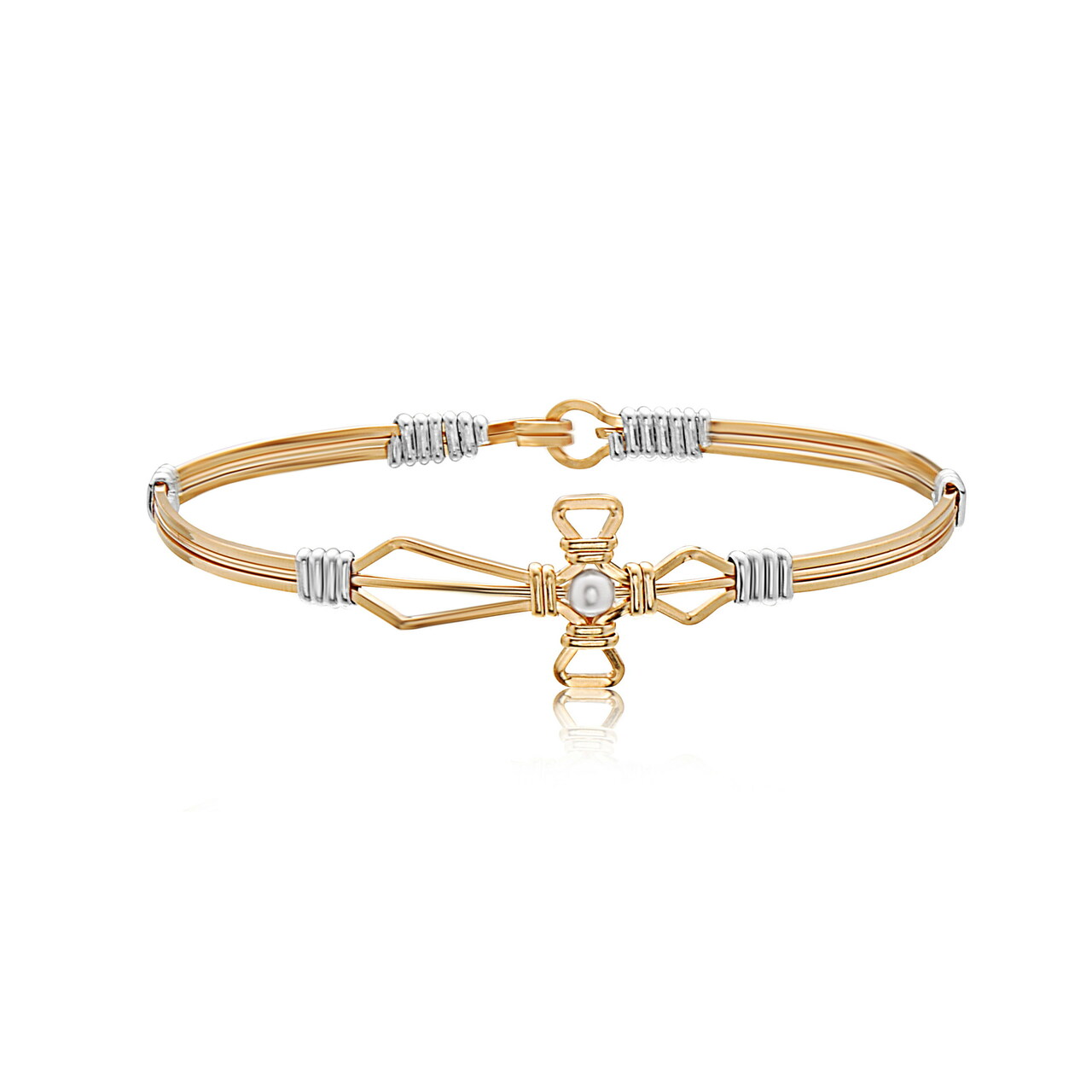 Jesus Loves Me Bracelet-Uncategorized-Podos Boutique, a Women's Fashion Boutique Located in Calera, AL