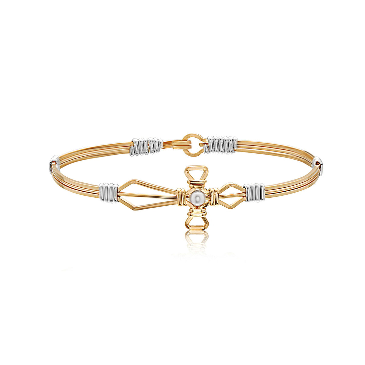Jesus Loves Me Bracelet-Bracelets-Podos Boutique, a Women's Fashion Boutique Located in Calera, AL