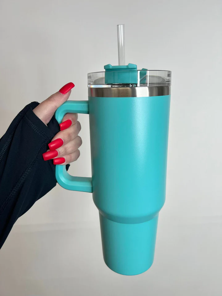 Queeny 40oz Tumbler-Drinkware-Podos Boutique, a Women's Fashion Boutique Located in Calera, AL
