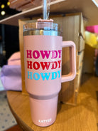 Katydid Tumbler Cup with Handle-Drinkware-Podos Boutique, a Women's Fashion Boutique Located in Calera, AL