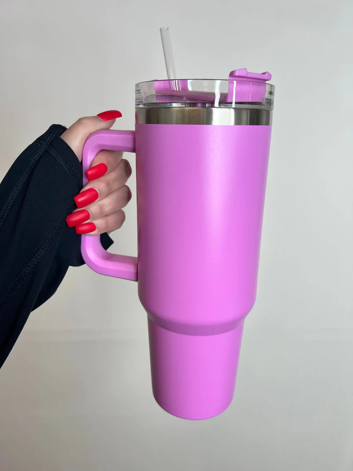 Queeny 40oz Tumbler-Boutique Items. - Home Goods & Gifts. - Drinkwear-Podos Boutique, a Women's Fashion Boutique Located in Calera, AL