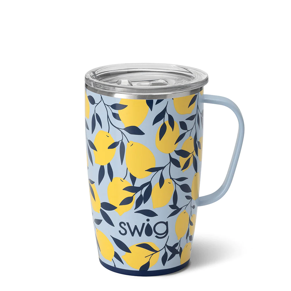 SWIG Travel Mug 18oz-Boutique Items. - Home Goods & Gifts. - Drinkwear-Podos Boutique, a Women's Fashion Boutique Located in Calera, AL