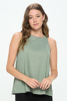 Gabi Tank Top-Short Sleeves-Podos Boutique, a Women's Fashion Boutique Located in Calera, AL