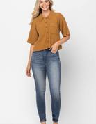 HW Control Top Skinny-Jeans-Podos Boutique, a Women's Fashion Boutique Located in Calera, AL