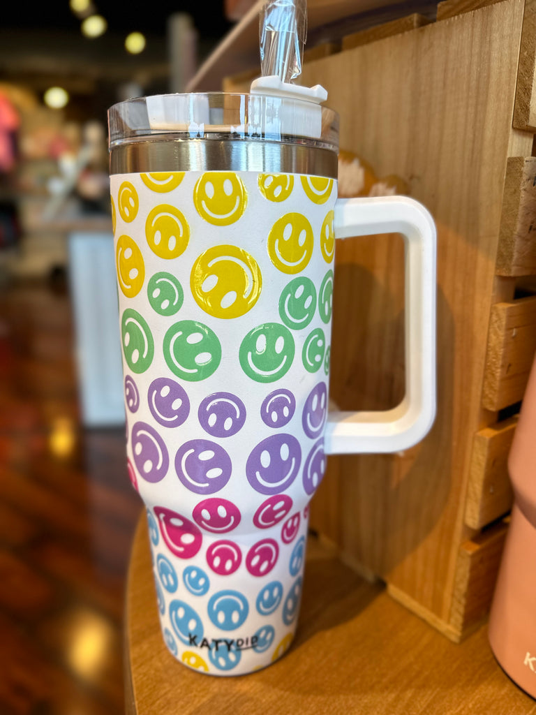 Tumbler Cup with Handle-Boutique Items. - Home Goods & Gifts. - Drinkwear-Podos Boutique, a Women's Fashion Boutique Located in Calera, AL