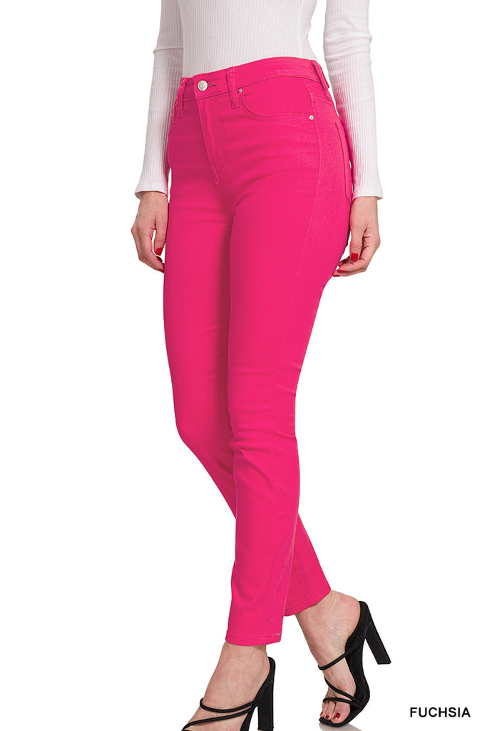 HR Skinny Colored Jeans-Boutique Items. - Boutique Apparel - Ladies - Below the Belt - Jeans-Podos Boutique, a Women's Fashion Boutique Located in Calera, AL