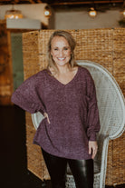 Oversized Hi-Low. Soft Sweater-Sweaters-Podos Boutique, a Women's Fashion Boutique Located in Calera, AL