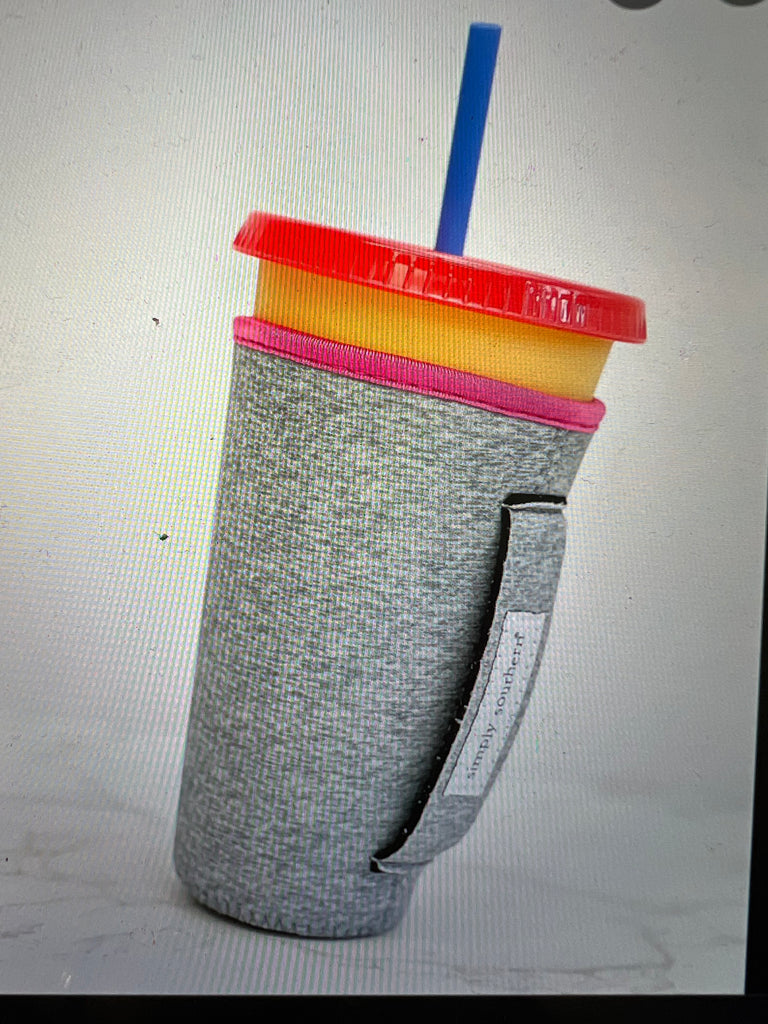 SS Neoprene Cup Holder-Boutique Items. - Home Goods & Gifts. - Drinkwear-Podos Boutique, a Women's Fashion Boutique Located in Calera, AL