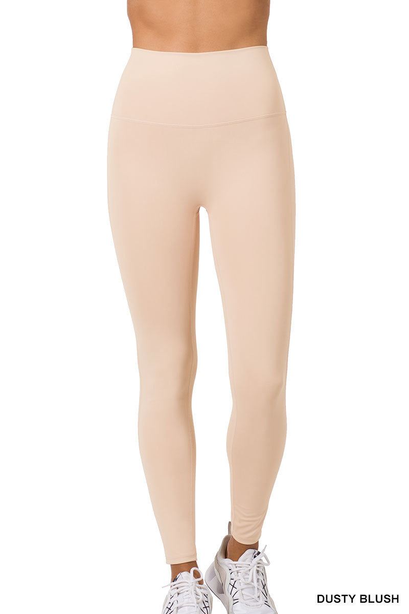 High Rise Ankle Leggings-Leggings-Podos Boutique, a Women's Fashion Boutique Located in Calera, AL