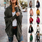 Solid Batwing Cardigan-Cardigans & Kimonos-Podos Boutique, a Women's Fashion Boutique Located in Calera, AL