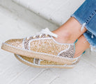 Kylie Glitter Sneaker-Sneakers-Podos Boutique, a Women's Fashion Boutique Located in Calera, AL