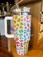 Katydid Tumbler Cup with Handle-Drinkware-Podos Boutique, a Women's Fashion Boutique Located in Calera, AL
