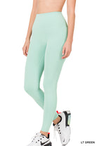 High Rise Ankle Leggings-Leggings-Podos Boutique, a Women's Fashion Boutique Located in Calera, AL