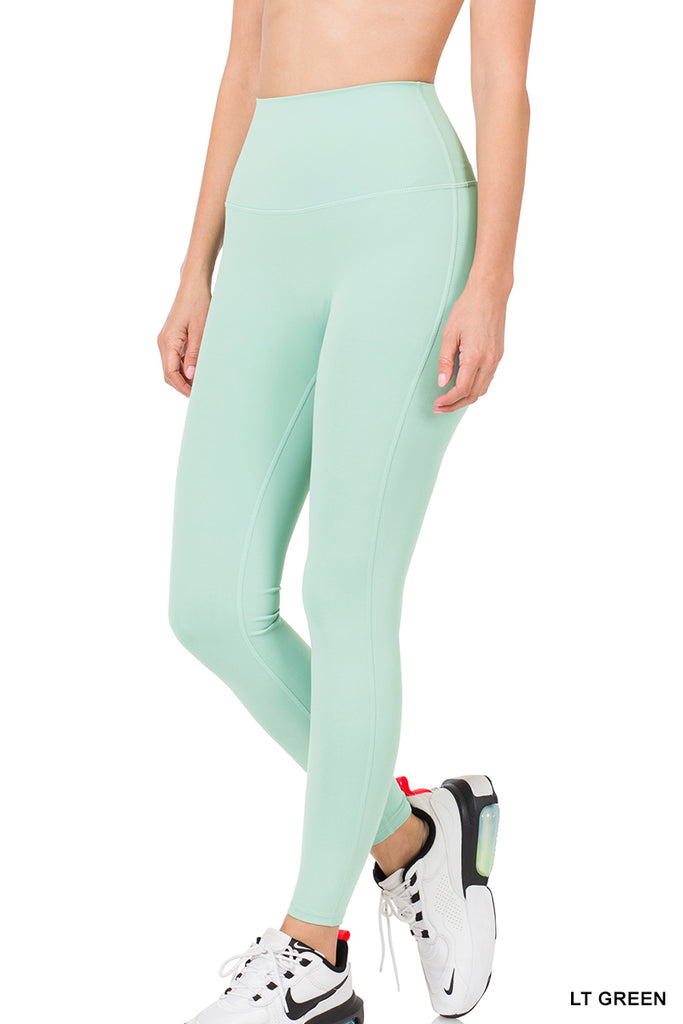 High Rise Ankle Leggings-Boutique Items. - Boutique Apparel - Ladies - All About the Basics - Leggings-Podos Boutique, a Women's Fashion Boutique Located in Calera, AL