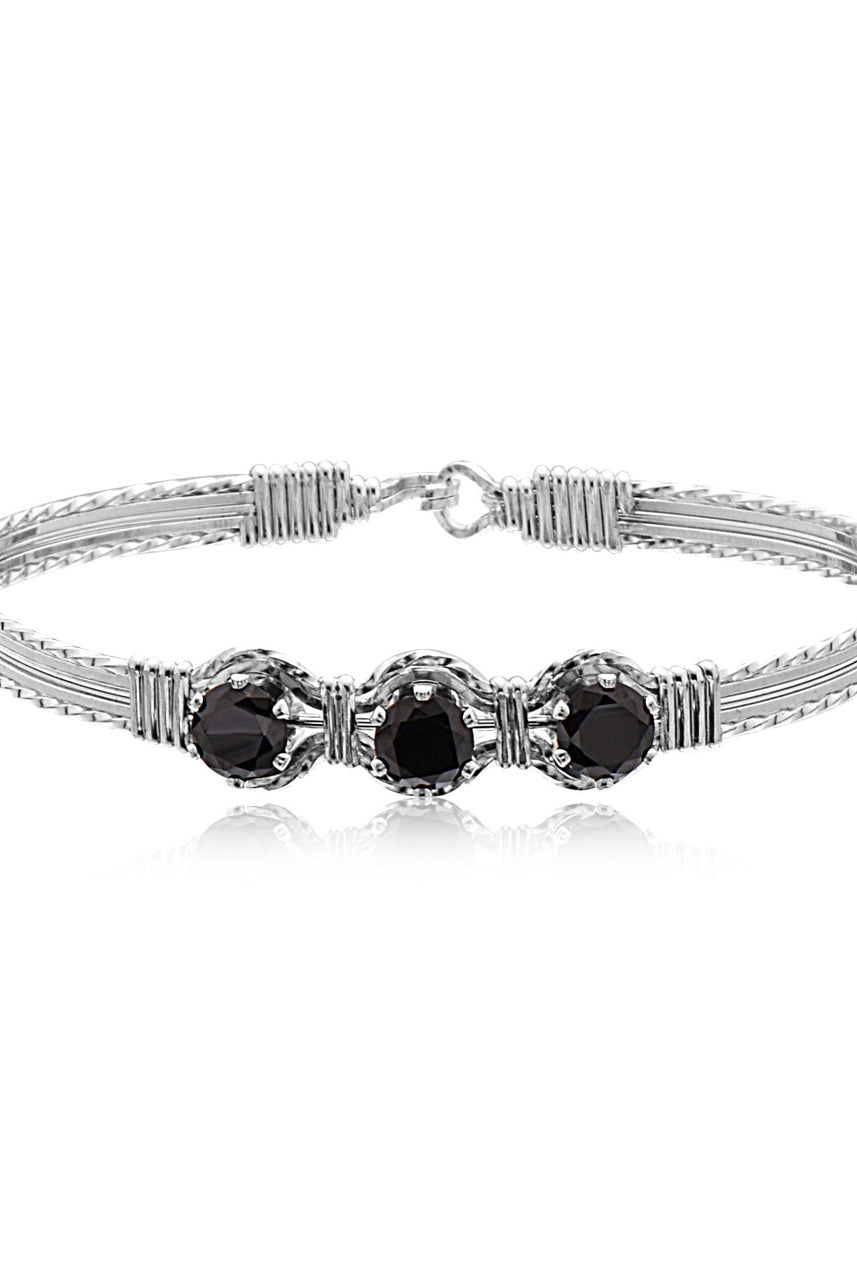 Dark Night Bracelet-Bracelets-Podos Boutique, a Women's Fashion Boutique Located in Calera, AL
