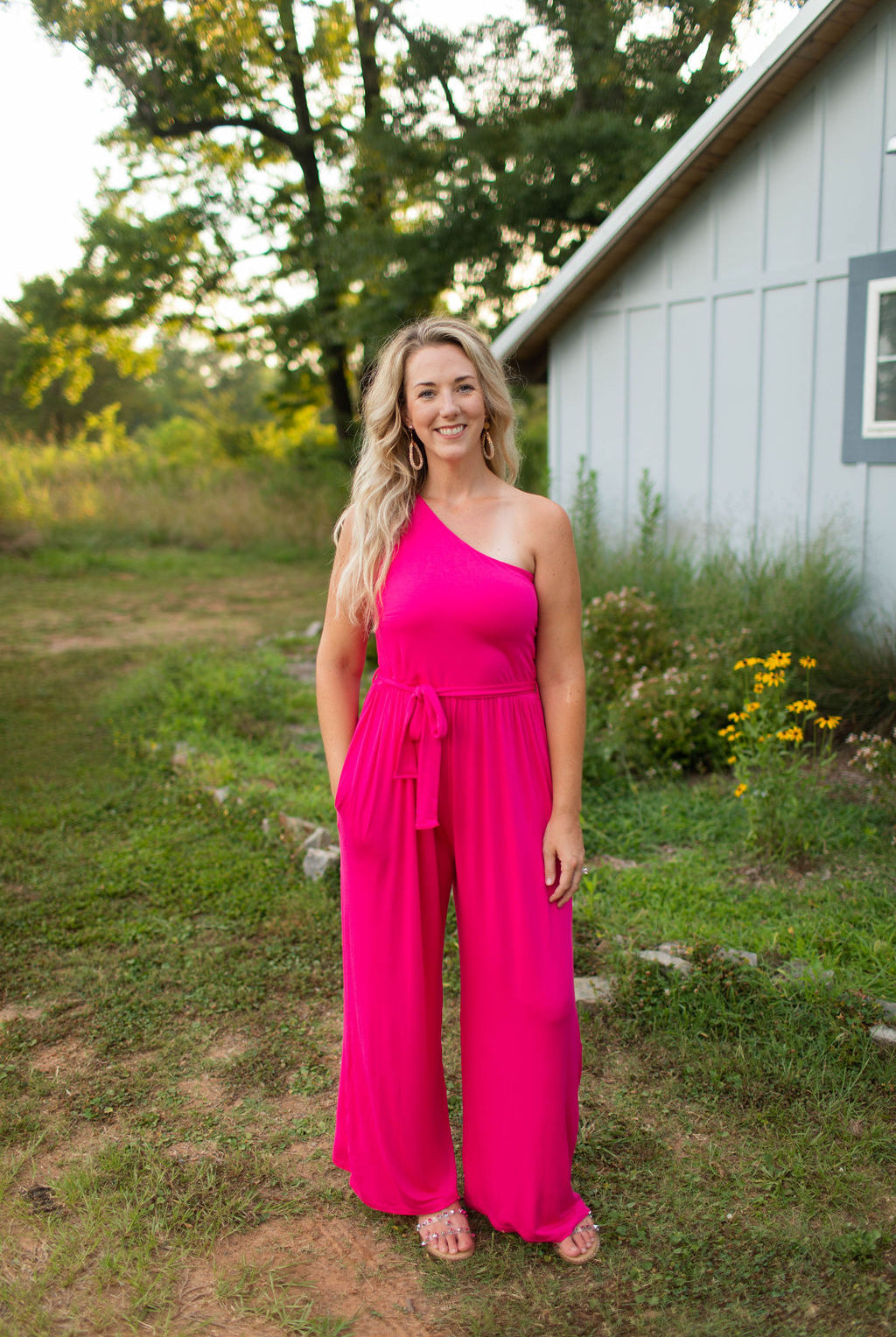 Sleeveless Knit Jumpsuit-Rompers & Jumpsuits-Podos Boutique, a Women's Fashion Boutique Located in Calera, AL